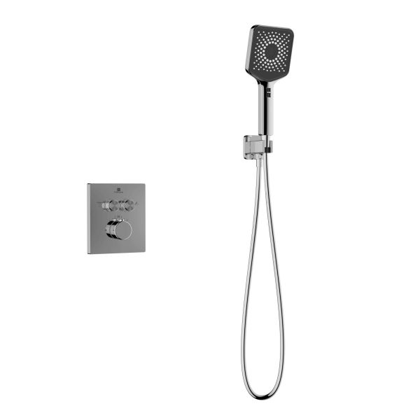 Душевой комплект Vincea Inspire VSFW-3I21MT4CH встраиваемый, термостатический, двухрежимный, хром Душевой комплект Vincea Inspire VSFW-3I21MT4CH встраиваемый, термостатический, двухрежимный, хром