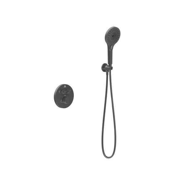Душевой комплект Vincea Inspire VSFW-3I22MT5MB встраиваемый, термостатический, двухрежимный, черный Душевой комплект Vincea Inspire VSFW-3I22MT5MB встраиваемый, термостатический, двухрежимный, черный