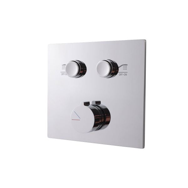 Душевой комплект Vincea VSFW-4211RCH встраиваемый, двухрежимный, хром