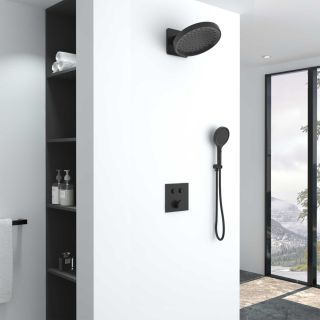 Душевой комплект Vincea VSFW-421I3MB встраиваемый, двухрежимный, черный Душевой комплект Vincea VSFW-421I3MB встраиваемый, двухрежимный, черный