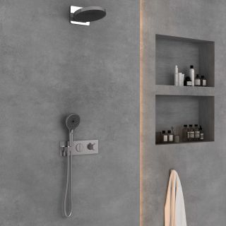 Душевой комплект Vincea VSFW-422TI1CH встраиваемый, термостатический, двухрежимный, хром Душевой комплект Vincea VSFW-422TI1CH встраиваемый, термостатический, двухрежимный, хром