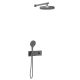 Душевой комплект Vincea VSFW-422TI2GM встраиваемый, двухрежимный, термостатический, вороненая сталь Душевой комплект Vincea VSFW-422TI2GM встраиваемый, двухрежимный, термостатический, вороненая сталь