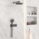 Душевой комплект Vincea VSFW-422TI2GM встраиваемый, двухрежимный, термостатический, вороненая сталь Душевой комплект Vincea VSFW-422TI2GM встраиваемый, двухрежимный, термостатический, вороненая сталь