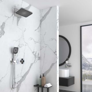 Душевой комплект Vincea VSFW-422TI4CH встраиваемый, термостатический, двухрежимный, хром Душевой комплект Vincea VSFW-422TI4CH встраиваемый, термостатический, двухрежимный, хром