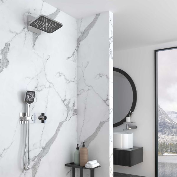 Душевой комплект Vincea VSFW-422TI4CH встраиваемый, термостатический, двухрежимный, хром Душевой комплект Vincea VSFW-422TI4CH встраиваемый, термостатический, двухрежимный, хром