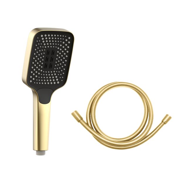 Душевой комплект Vincea VSFW-4311BG встраиваемый, трехрежимный, брашированное золото Душевой комплект Vincea VSFW-4311BG встраиваемый, трехрежимный, брашированное золото