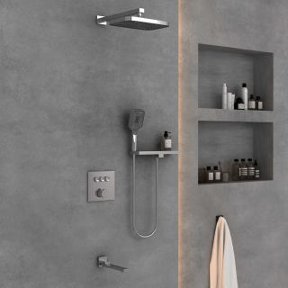 Душевой комплект Vincea VSFW-4311RCH встраиваемый, трехрежимный, хром Душевой комплект Vincea VSFW-4311RCH встраиваемый, трехрежимный, хром