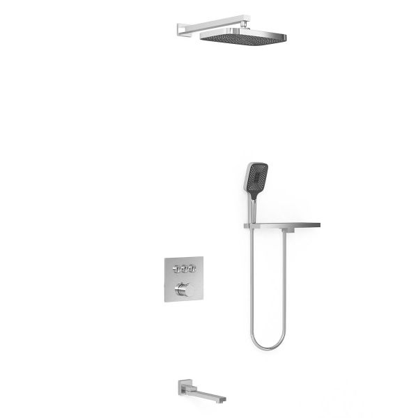 Душевой комплект Vincea VSFW-4311RCH встраиваемый, трехрежимный, хром Душевой комплект Vincea VSFW-4311RCH встраиваемый, трехрежимный, хром