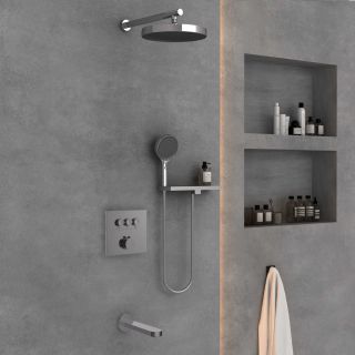 Душевой комплект Vincea VSFW-431I2RCH встраиваемый, трехрежимный, хром Душевой комплект Vincea VSFW-431I2RCH встраиваемый, трехрежимный, хром