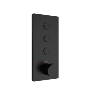 Душевой комплект Vincea VSFW-433T1MB встраиваемый, термостатический, трехрежимный, черный