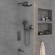 Душевой комплект Vincea VSFW-433TI2RGM встраиваемый, термостатический, трехрежимный, вороненая сталь Душевой комплект Vincea VSFW-433TI2RGM встраиваемый, термостатический, трехрежимный, вороненая сталь