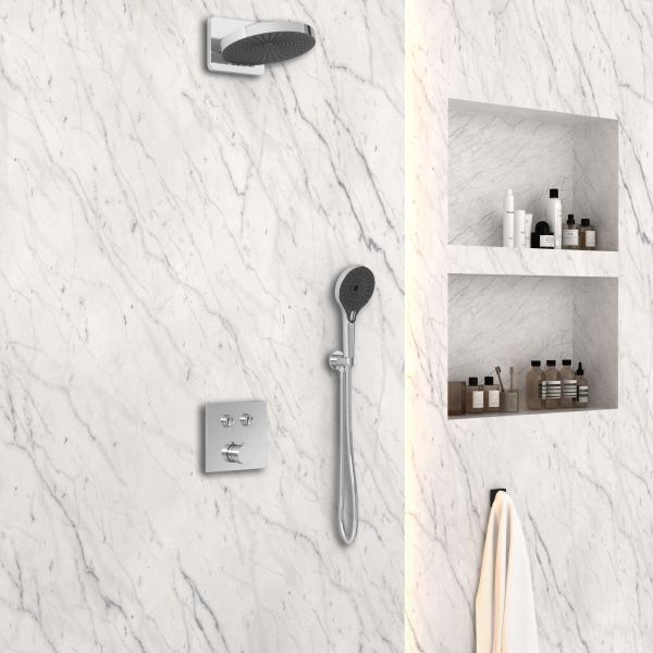 Душевой комплект Vincea VSFW-4I211CH встраиваемый, двухрежимный, хром Душевой комплект Vincea VSFW-4I211CH встраиваемый, двухрежимный, хром