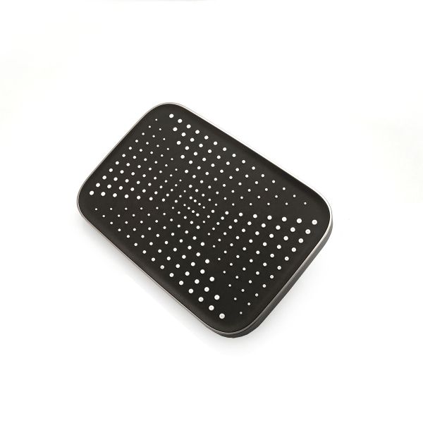 Верхний душ с держателем Vincea VSHD-41CGM вороненая сталь