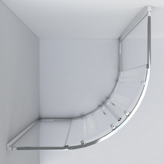 Душевой уголок Vincea Garda VSJ-1G129CL 120x90 см