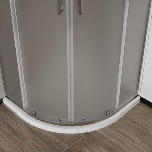 Душевой уголок City VSQ-5CT900MT, 900*900, хром, стекло текстурное