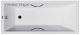 Ванна чугунная Vinsent Veron Square VSQ1707545H/E60327CH-AS с ручками хром 170х75 см