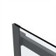 Душевой уголок Como Soft VSR-1CS1013CLGM, 1300*1000, вороненая сталь, стекло прозрачное