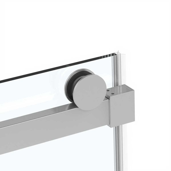 Душевой уголок Como Soft VSR-1CS1015CL, 1500*1000, хром, стекло прозрачное