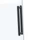 Душевой уголок Como Soft VSR-1CS1015CLB, 1500*1000, черный, стекло прозрачное