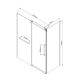 Душевой уголок Como Soft VSR-1CS8012CL, 1200*800, хром, стекло прозрачное