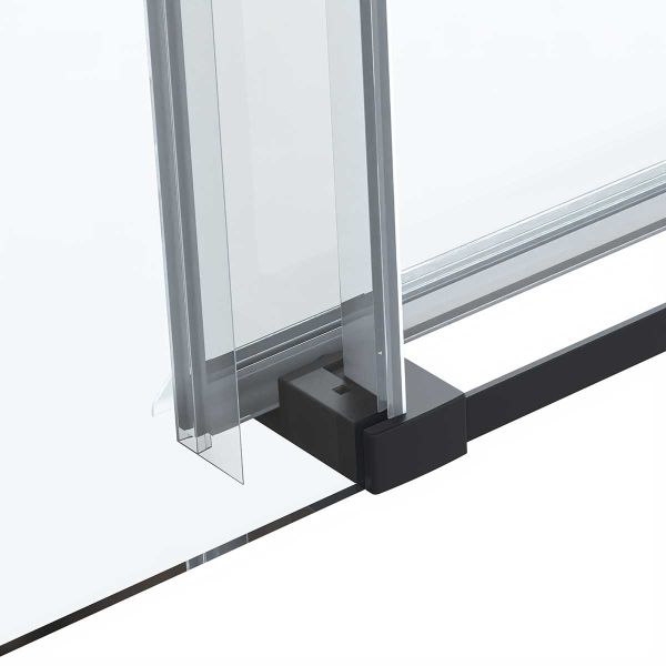 Душевой уголок Como Soft VSR-1CS8013CL, 1300*800, хром, стекло прозрачное