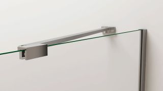 Душевой уголок Vincea Extra VSR-1E111290CLGM, 1100/1200*900, вороненая сталь, стекло прозрачное