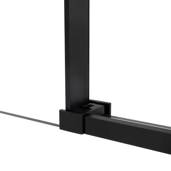 Душевой уголок Slim Soft VSR-1SS1011CLB, 1100*1000, черный, стекло прозрачное