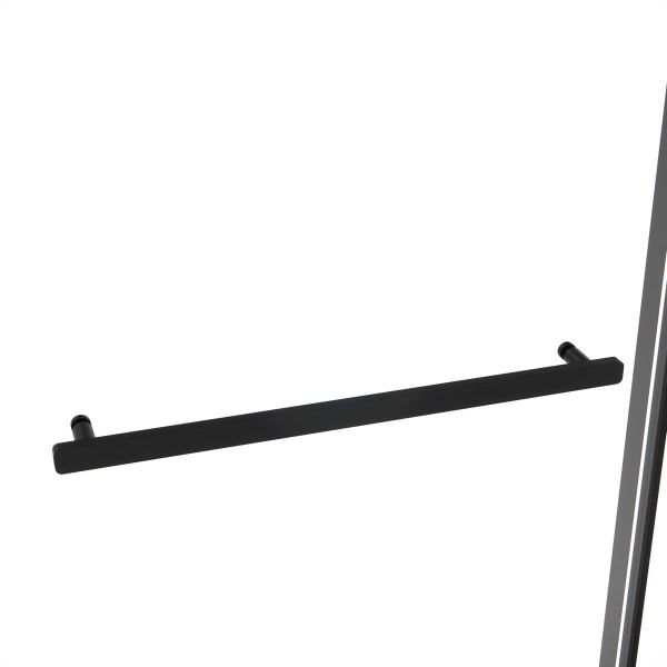 Душевой уголок Slim Soft VSR-1SS1011CLB, 1100*1000, черный, стекло прозрачное