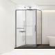 Душевой уголок Slim Soft VSR-1SS1011CLGM, 1100*1000, вороненая сталь, стекло прозрачное