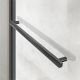 Душевой уголок Slim Soft VSR-1SS1011CLGM, 1100*1000, вороненая сталь, стекло прозрачное