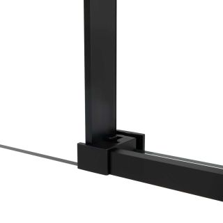 Душевой уголок Vincea Slim Soft VSR-1SS8010CLB, 1000*800, черный, стекло прозрачное