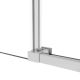 VSR-1SS8015CLДушевой уголок Slim Soft VSR-1SS8015CL, 1500*800, хром, стекло прозрачное