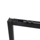 Душевой уголок Slim Soft VSR-1SS8015CLB, 1500*800, черный, стекло прозрачное