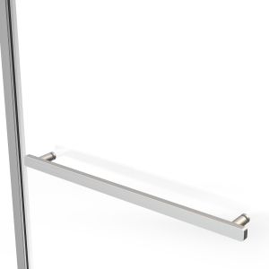 Душевой уголок Slim Soft VSR-1SS9012CLBN, 1200*900, брашированный никель, стекло прозрачное