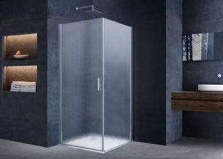 Душевой уголок Vincea Alpha VSR-3ALP9095MT, 950*900, хром, стекло текстурное