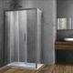 Душевой уголок Soft VSR-3SO8011CLGM, 1100*800, вороненая сталь, стекло прозрачное