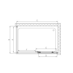 Душевой уголок Vincea Soft VSR-3SO9015CL 150x 90 см