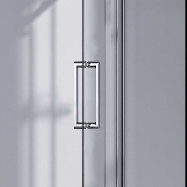VSR-4CN9014CLДушевой уголок Como-N VSR-4CN9014CL, 1400*900, хром, стекло прозрачное