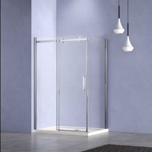 VSR-4CN9014CLДушевой уголок Como-N VSR-4CN9014CL, 1400*900, хром, стекло прозрачное