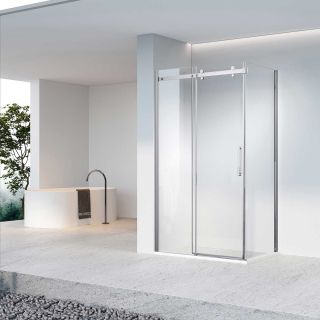 Душевой уголок Vincea Como-N VSR-4CN9016CL, 1600*900, хром, стекло прозрачное