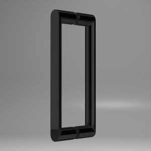 Душевой уголок Dice VSR-4D1011CLB, 1100*1000, черный, стекло прозрачное