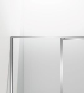 Душевой уголок Slim 8mm VSR-4SLP9012CL, 1200*900, хром, стекло прозрачное