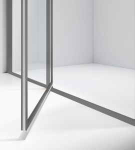 VSR-4SLP9012CLGMДушевой уголок Slim 8mm VSR-4SLP9012CLGM, 1200*900, вороненая сталь, стекло прозрачное