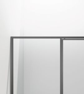 VSR-4SLP9012CLGMДушевой уголок Slim 8mm VSR-4SLP9012CLGM, 1200*900, вороненая сталь, стекло прозрачное