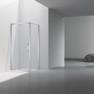 Душевой уголок Vincea Slim 8mm VSR-4SLP9090CL, 900*900, хром, стекло прозрачное