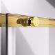 Душевой уголок Slim-N VSR-4SN9014CLG, 1400*900, брашированное золото, стекло прозрачное