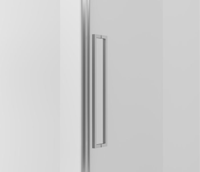 Душевой уголок Slim-N VSR-4SNP1010CLB, 1000*1000, черный, стекло прозрачное