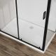 Душевой уголок Vincea City VSR-5CT9012CLB 120x 90 см
