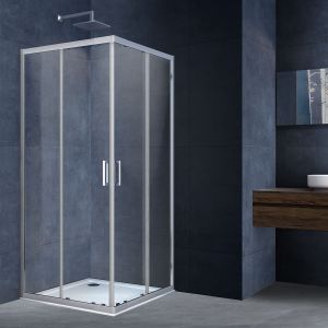 Душевой уголок Vincea Rapid VSS-3R90/10CL 90/100x90/100 см