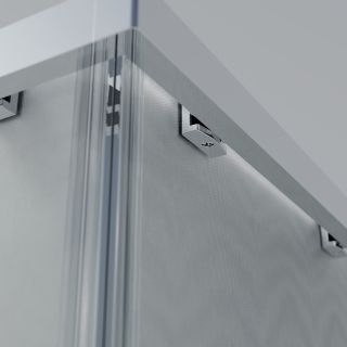 Душевой уголок Vincea Rapid-N VSS-3RN9090E10CL, (800-900)x(800-900), хром, стекло прозрачное